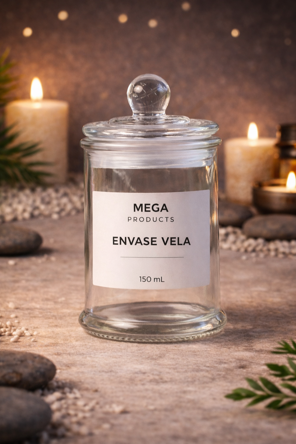 Envase Vela 150 ml Premium