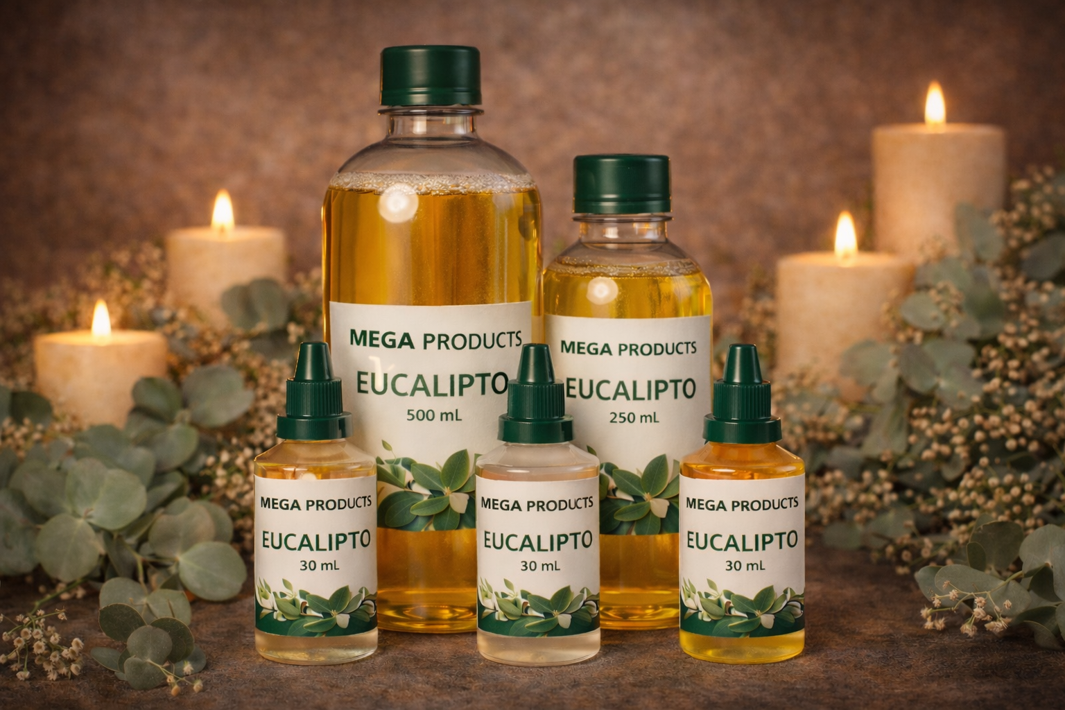 FRAGANCIA PARA VELAS EUCALIPTO x 250 gramos