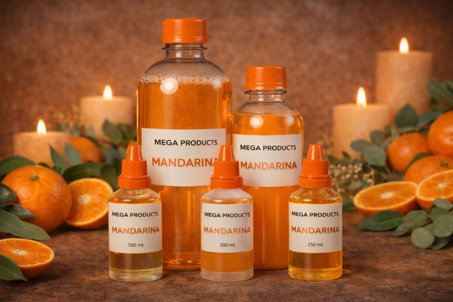 FRAGANCIA PARA VELAS MANDARINA x 30 gramos